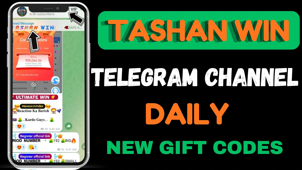 Tashan Win Game Telegram Channel